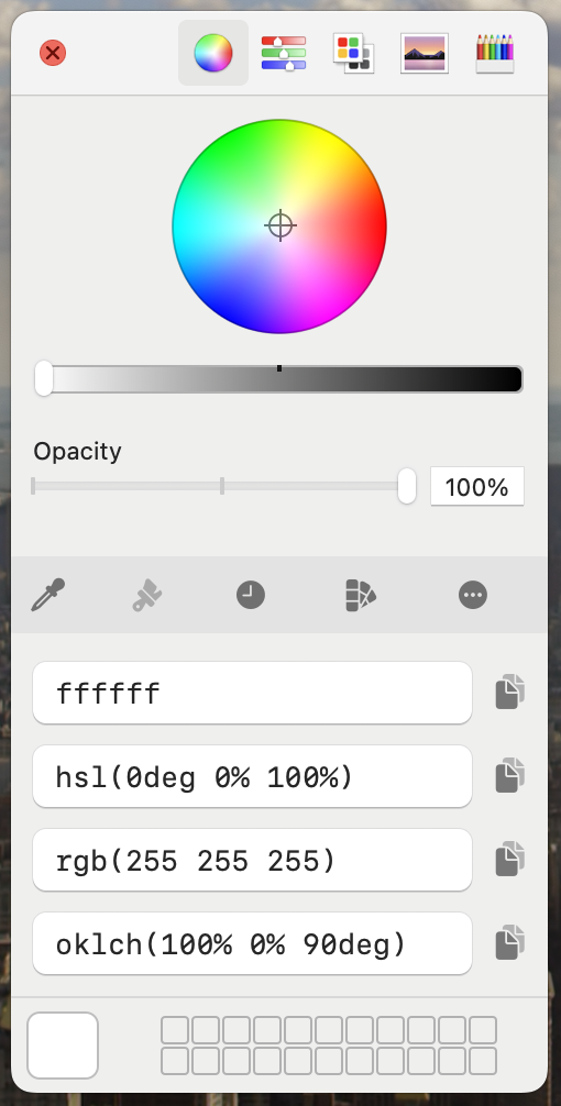 color picker